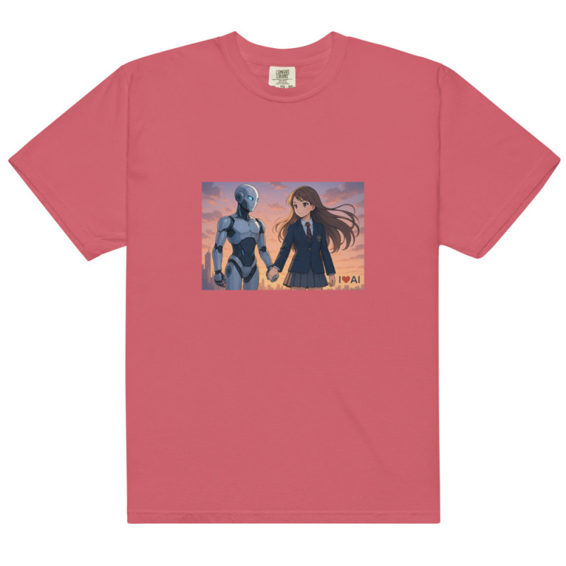 Unisex garment-dyed heavyweight t-shirt - NIMNIB