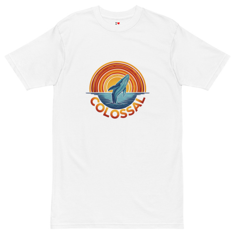 Men’s premium heavyweight tee - COLO