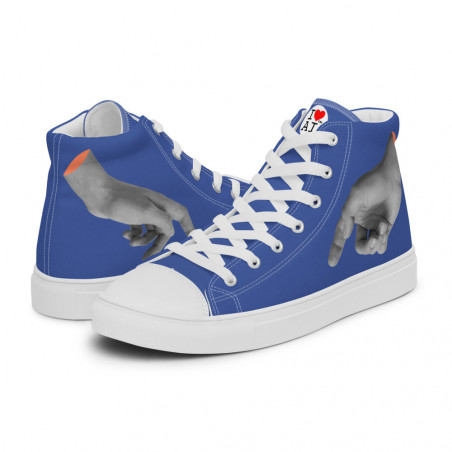 Men’s high top canvas shoes - ILVAI